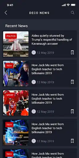 Play Deco News -  Flutter Mobile App for Wordpress as an online game Deco News -  Flutter Mobile App for Wordpress with UptoPlay