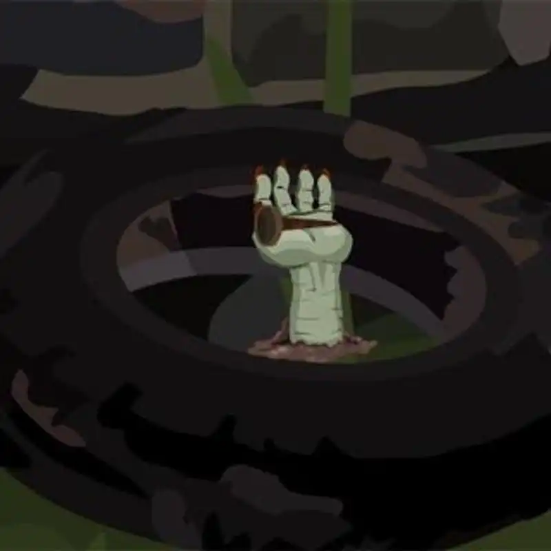 Play Decrepit Zombie Garage Escape