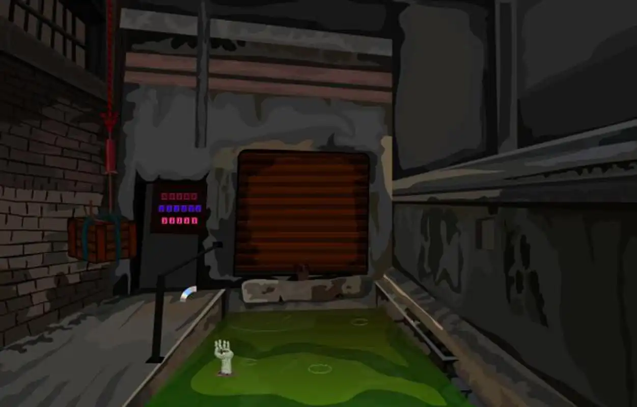 Play Decrepit Zombie Garage Escape