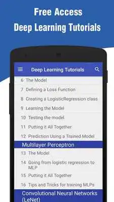 Play Deep Learning Tutorials
