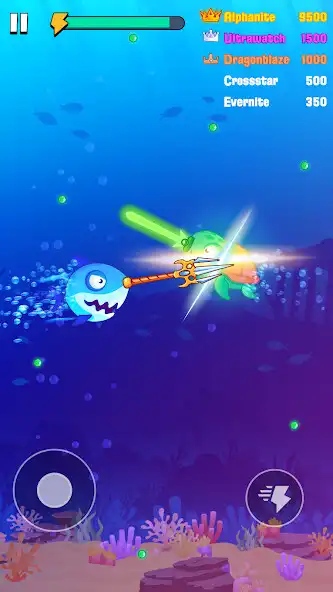 Play Deep sea Fish.io as an online game Deep sea Fish.io with UptoPlay