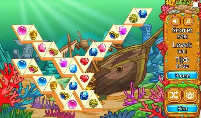 Play Deep Sea Trijong Mahjong