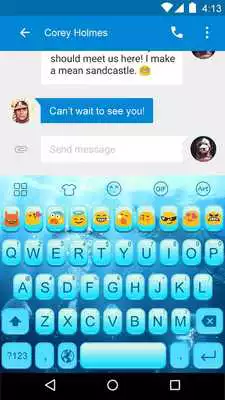 Play Deep Sea World Emoji Keyboard