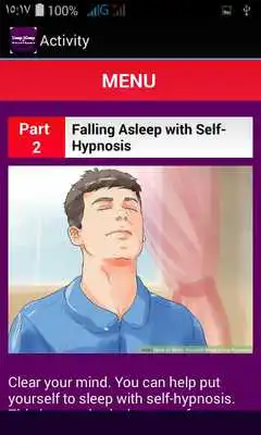 Play Deep Sleep and Relaxation Hypnosis
