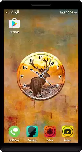 Play Deer Clock Live Wallpaper  and enjoy Deer Clock Live Wallpaper with UptoPlay
