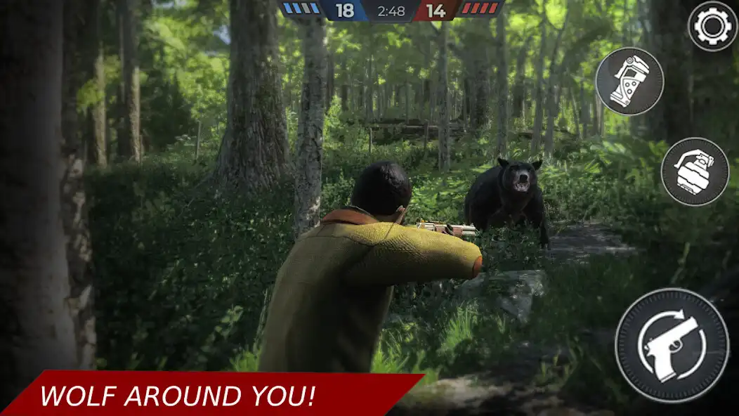 Play Deer Hunting 2: Hunting Games as an online game Deer Hunting 2: Hunting Games with UptoPlay