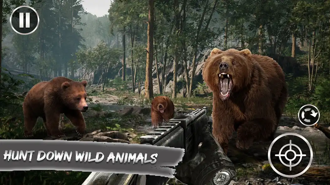 Play Deer Hunting Game 3d Simulator as an online game Deer Hunting Game 3d Simulator with UptoPlay