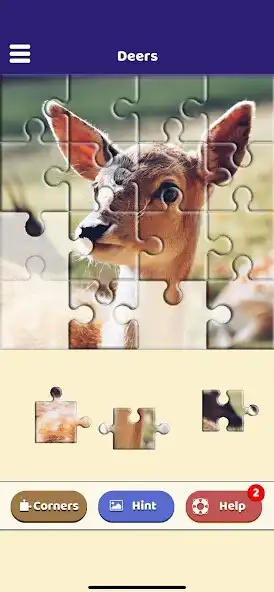 Play Deer Love Puzzle as an online game Deer Love Puzzle with UptoPlay
