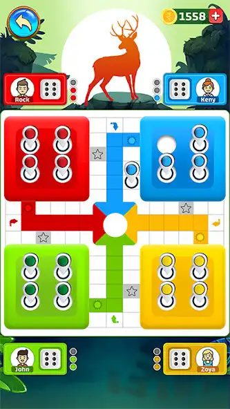 Play Deer Ludo - Ludo online King as an online game Deer Ludo - Ludo online King with UptoPlay