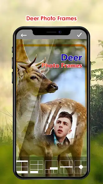 Play Deer Photo Editor and Frames as an online game Deer Photo Editor and Frames with UptoPlay