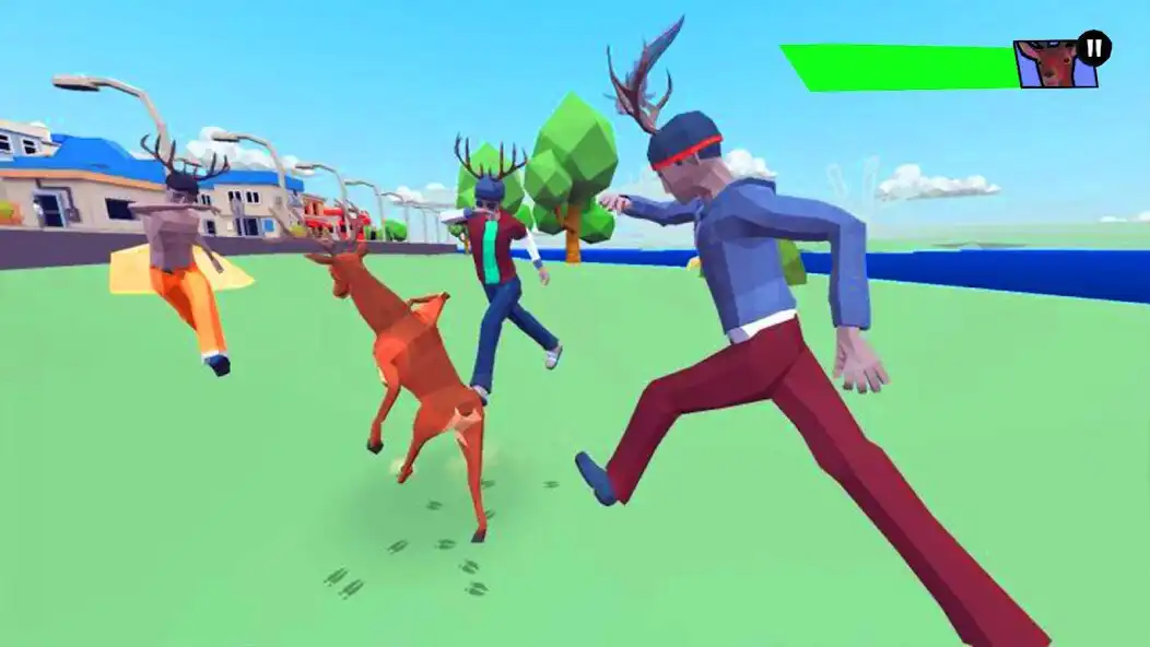 Play Deer Simulator as an online game Deer Simulator with UptoPlay