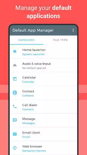 Play Default App Manager  and enjoy Default App Manager with UptoPlay