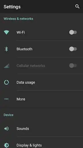 Play Default Dark Theme for CM13