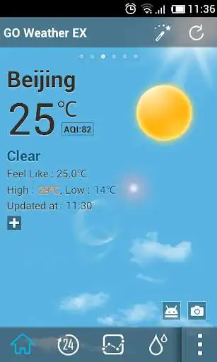 Play Default Dynamic1.0 GOWeatherEX  and enjoy Default Dynamic1.0 GOWeatherEX with UptoPlay