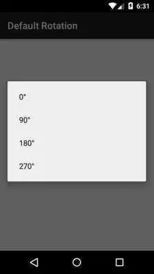 Play Default Rotation