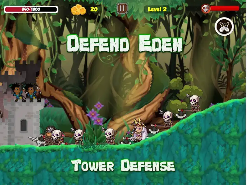 Play Defend Eden - Tower Defense  and enjoy Defend Eden - Tower Defense with UptoPlay