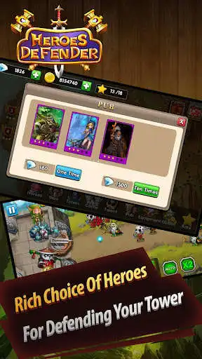 Play Defender Heroes Premium as an online game Defender Heroes Premium with UptoPlay