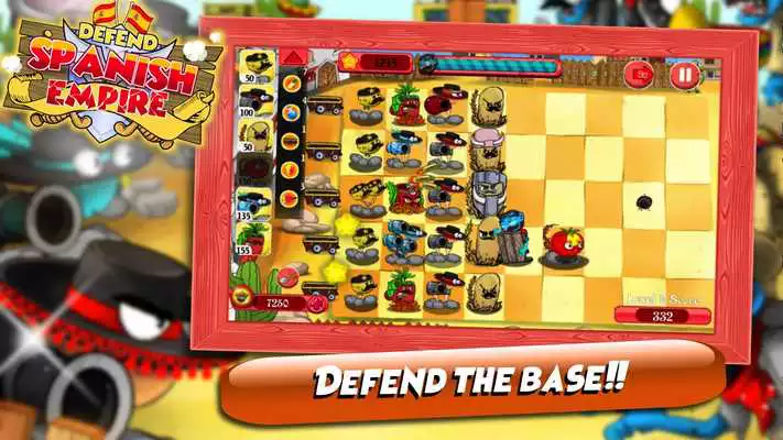 Play Defend Spanish Empire PvZ
