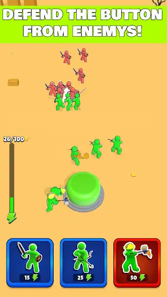 Play Defend The Button  and enjoy Defend The Button with UptoPlay
