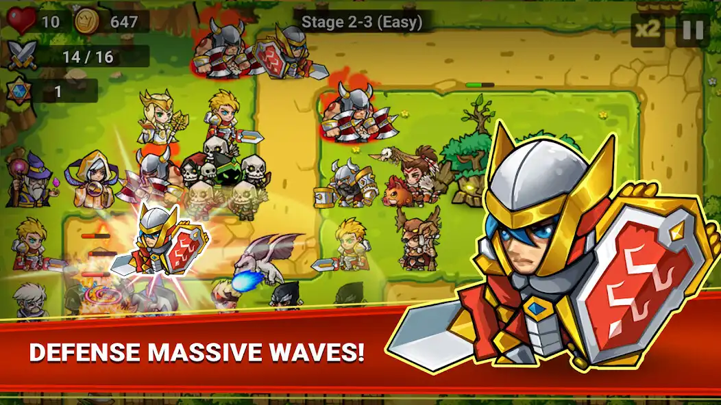 Play Defense Heroes Premium as an online game Defense Heroes Premium with UptoPlay