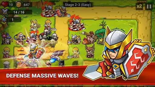 Play Defense Heroes as an online game Defense Heroes with UptoPlay
