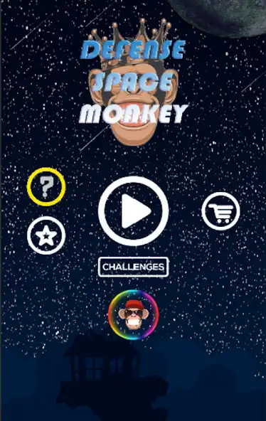 Play Defense Space Monkey  and enjoy Defense Space Monkey with UptoPlay
