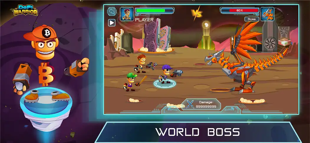 Play Defi Warrior as an online game Defi Warrior with UptoPlay