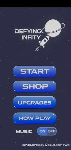 Play Defying Infinity : Rocket Game as an online game Defying Infinity : Rocket Game with UptoPlay