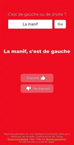 Play De gauche ou de droite ?  and enjoy De gauche ou de droite ? with UptoPlay