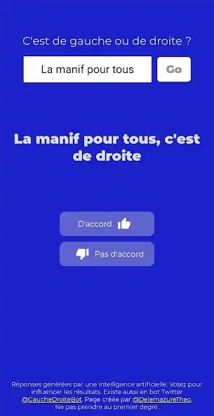 Play De gauche ou de droite ? as an online game De gauche ou de droite ? with UptoPlay