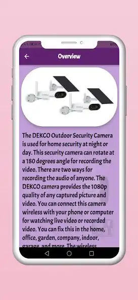 Play Dekco security camera guide  and enjoy Dekco security camera guide with UptoPlay