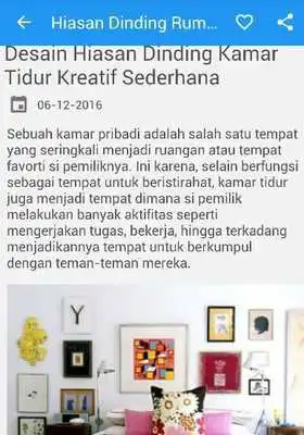 Play Dekorasi Hiasan Dinding Rumah