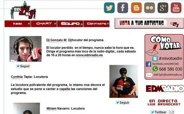 Play Del 15 Al 1 EDM RADIO Oficial