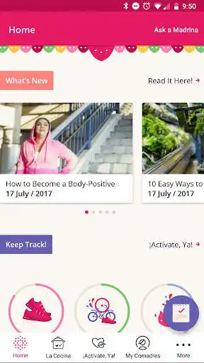 Play De Las Mias - Healthy Lifestyle for Latinas  and enjoy De Las Mias - Healthy Lifestyle for Latinas with UptoPlay