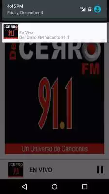 Play Del Cerro FM Yacanto 91.1