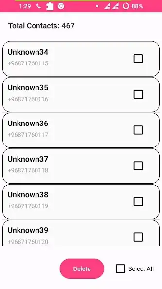 Play Delete All Contacts : One Tap as an online game Delete All Contacts : One Tap with UptoPlay