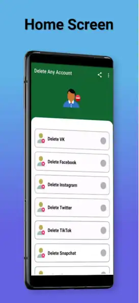 Play Delete Any Account: Social as an online game Delete Any Account: Social with UptoPlay