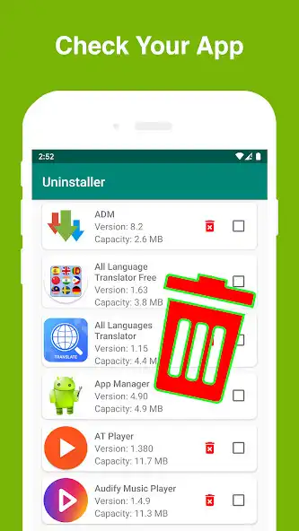 Play Delete app - Uninstall Apps  Easy App Uninstaller  and enjoy Delete app - Uninstall Apps  Easy App Uninstaller with UptoPlay