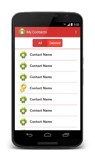 Play Deleted Contacts as an online game Deleted Contacts with UptoPlay