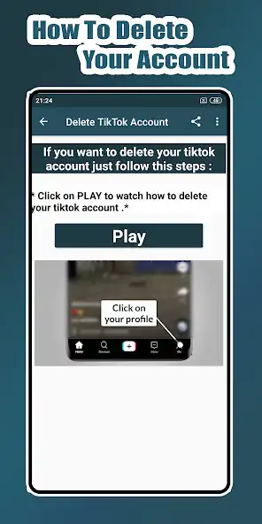 Play Delete My Account as an online game Delete My Account with UptoPlay