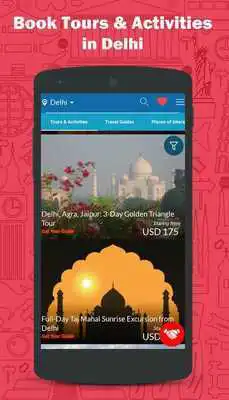 Play Delhi india Audio Travel Guide