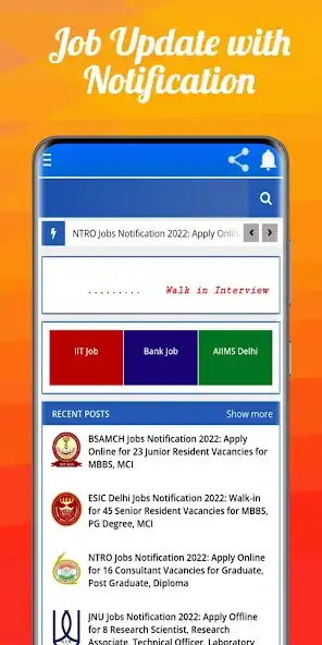 Play Delhi Job info. Govt Naukri as an online game Delhi Job info. Govt Naukri with UptoPlay