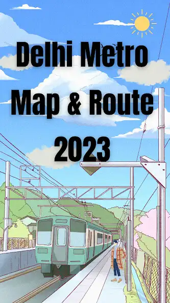 Delhi Metro Map 2023 online game with UptoPlay