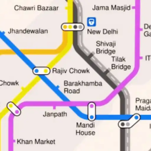 Play Delhi Metro Map (dmrc) 2023 APK