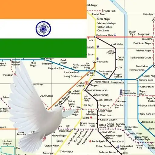 Play Delhi Metro Route Map (Offline) APK Play Delhi Metro Route Map (Offline) APK