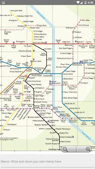 Play Delhi Metro Route Map (Offline) as an online game Delhi Metro Route Map (Offline) with UptoPlay