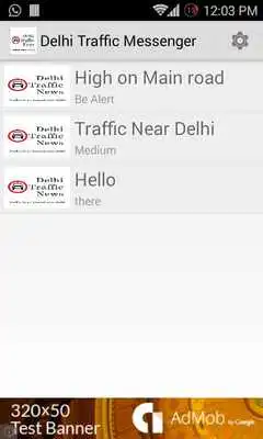 Play Delhi Traffic Messenger