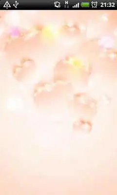 Play Delicate Pink Hearts LWP