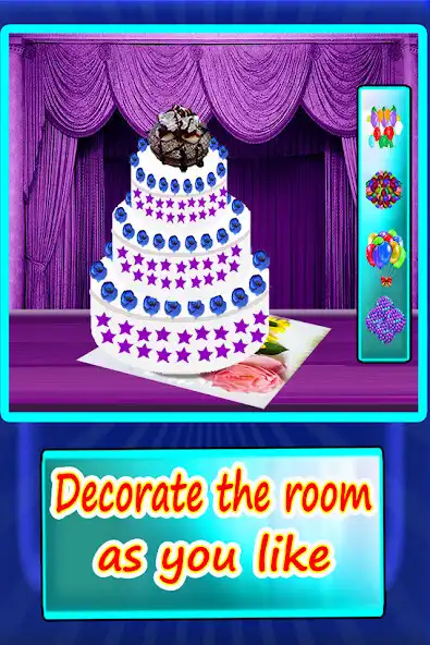 Play Delicious Cake Make Decoration