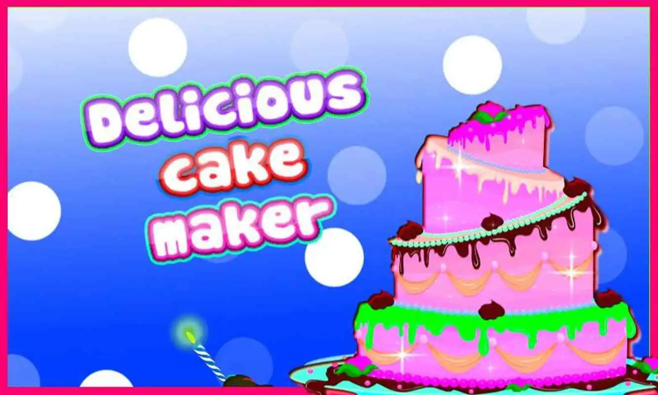 Play Delicious Cake Maker